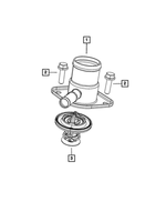 6101982 - Cooling: Hex Head Screw And Washer for Mopar Image
