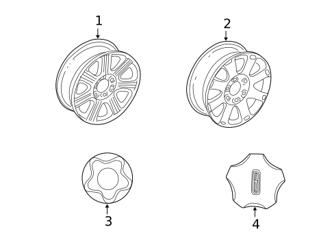 Wheels for 2004 Lincoln Navigator #0
