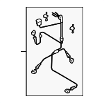 8K1972253D - : ABS Sensor Wire for Audi: A4, A4 Quattro, A5, A5 Quattro, RS5, S4, S5 Image