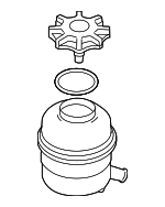 32412228855 - Steering: Reservoir for BMW: M5, M6 Image