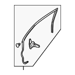 92161630 - Body: Door Weather-strip for Pontiac: GTO Image