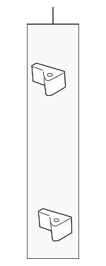 92075344 - Body: Hinge for Pontiac: GTO Image