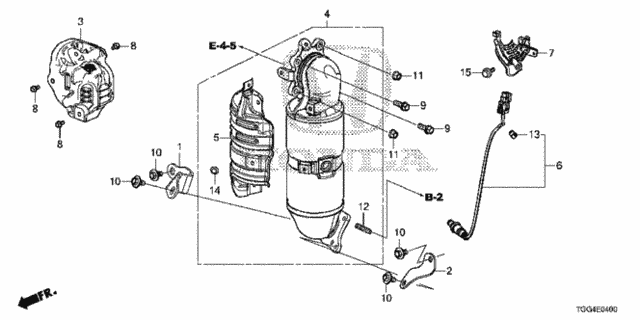 Converter for 2017 Honda Civic #0