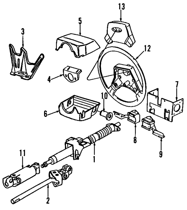 BEC20647 - Steering: Steering Column for Jaguar Image