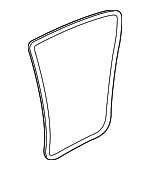 97053626603 - Body: Rear Weather-strip for Porsche Image