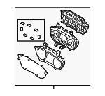 94011B1220 - : Cluster Assembly for Hyundai Image