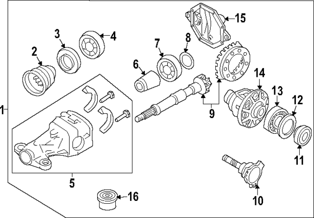 381000B26A - : Gear Assembly for Nissan Image