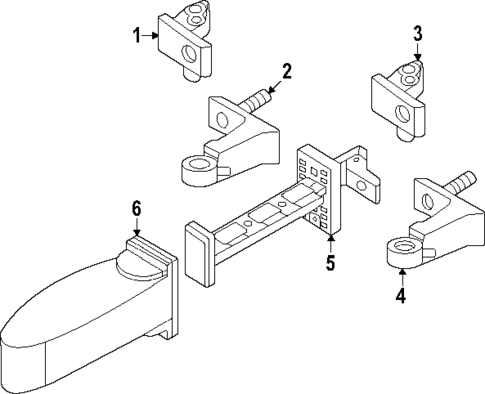 Lock & Hardware for 2025 Audi Q8 e-tron Sportback #4