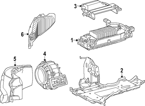 Electrical Components for 2024 Lexus NX450h+ #2