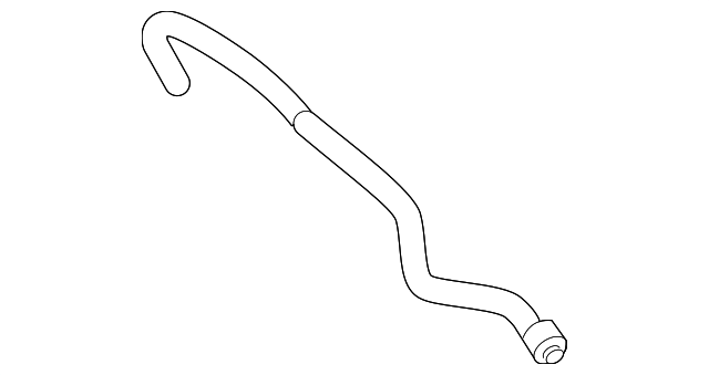 49725-JA10A - Power Steering Return Hose 2007-2014 Nissan