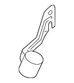 49730JA100 - Steering: Pressure Hose Bracket for Nissan Image
