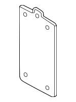 992807265 - Body: Bumper Impact Bar Gasket for Porsche Image