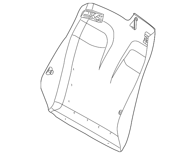Seat Back Panel - BMW (52-10-7-056-148)