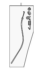 52107035849 - Body: Cable for BMW: 323Ci, 325Ci, 330Ci, 645Ci, 650i, M3, M6 Image