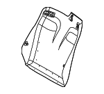 52107056147 - Body: Seat Back Panel for BMW: 645Ci, 650i, M6 Image