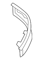 3B0807718CGRU - Body: Lower Molding for Volkswagen: Passat Image