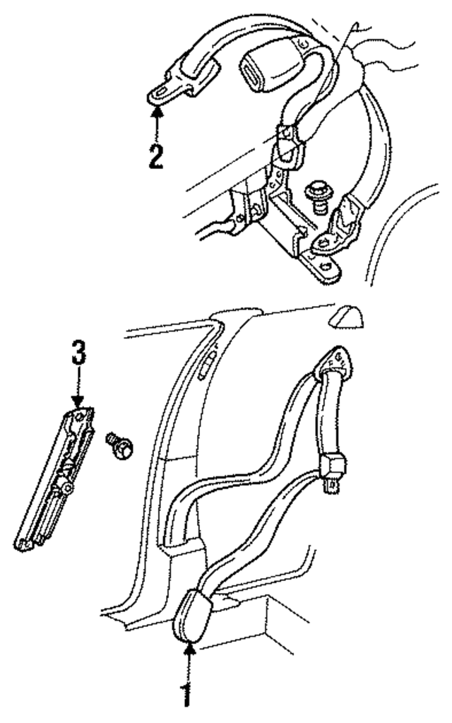 JR50MD5 - Electrical: Seat Belt Assembly for Mopar Image