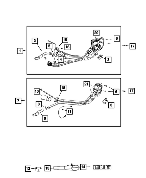 Fuel Tank Filler Tube for 2025 Ram 3500 #3