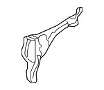 51459205387 - Body: Floor Duct for BMW: 228i, 228i xDrive, 230i, 230i xDrive, 320i, 320i xDrive, 328d, 328d xDrive, 328i, 328i GT xDrive, 328i xDrive, 330e, 330i, 330i GT xDrive, 330i xDrive, 335i, 335i GT xDrive, 335i xDrive, 340i, 340i GT xDrive, 340i xDrive, 428i, 428i Gran Coupe, 428i xDrive, 428i xDrive Gran Coupe, 430i, 430i Gran Coupe, 430i xDrive, 430i xDrive Gran Coupe, 435i, 435i Gran Coupe, 435i xDrive, 435i xDrive Gran Coupe, 440i, 440i Gran Coupe, 440i xDrive, 440i xDrive Gran Coupe, ActiveHybrid 3, M2, M235i, M235i xDrive, M240i, M240i xDrive, M3, M4 Image