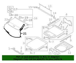 32205283 - High-Quality Sunroof Guide Rail for 2017-2025 Volvo ...