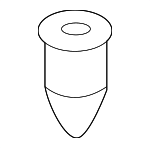 KBB350355 - Body: Upper Trim Panel Rivet for Mazda Image
