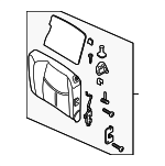 997522011103S8 - Body: Seat Back Assembly for Porsche: 911 Image
