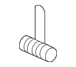 99652265300 - Body: Lock Spring for Porsche: 911 Image