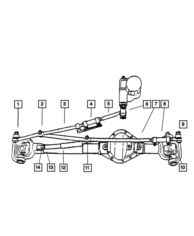52106463AA - Steering: Drag Link Socket for Mopar Image image