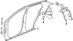 42524820 - Body: Fender Mtg Bkt Reinforcement for GM Image