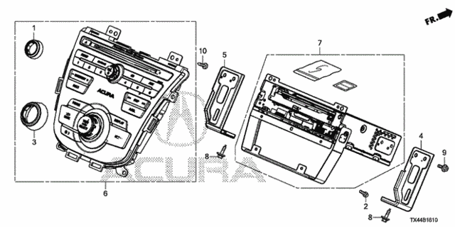 Audio Unit for 2014 Acura RDX #0