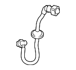 12766023 - Body: Vacuum Tube for Saab: 9-3, 9-3X Image