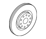 5Q0615301H - Brakes: Rotor for Volkswagen Image