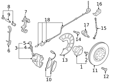 Body Wiring Harness & Components for 2012 Volkswagen Jetta #0
