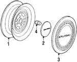 5296033700 - : Wheel Cover for Hyundai Image