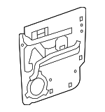 55359356AJ - Body: Water Shield for Ram: Dakota Image