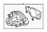 AJ88912 - Cooling System: Water Pump Assembly for Jaguar Image