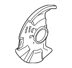 MR249345 - : Splash Shield for Mitsubishi: Montero, Montero Sport Image