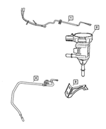 52121719AC - Emission Systems: Vapor Purge Harness for Dodge: Ram 1500, Ram 2500, Ram 3500 Image