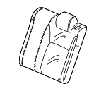 82521T60A01ZA - Body: Seat Back Cover for Honda Image