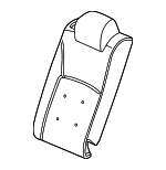 82127T47A01 - Body: Seat Back Pad for Honda Image