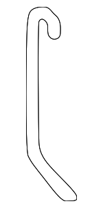 10272951 - Body: Control Rod for Buick: Century, Regal Image