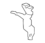 41117168981 - Body: Upper Rail Front Bracket for BMW: 328i, 328i xDrive, 328xi, 335i, 335i xDrive, 335is, 335xi, M3 Image