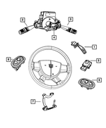 5183950AF - Electrical: Multifunction Switch for Mopar Image