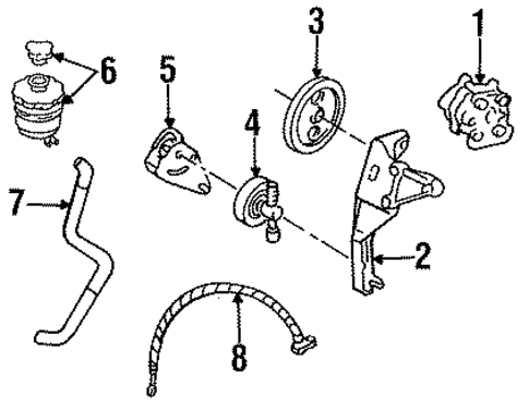 Pump for 1987 Nissan Maxima #0
