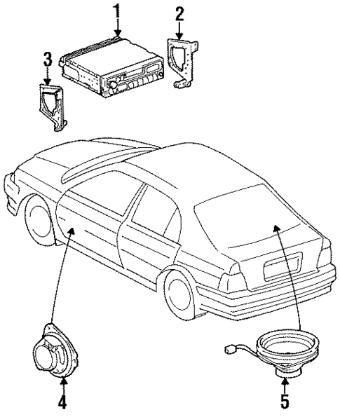 Sound System for 1998 Toyota Tercel #0