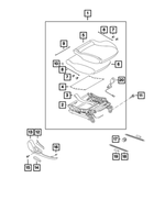 68355540AA - Interior Trim: Screw for Fiat: 124 Spider Image