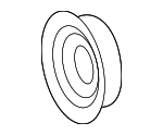 5422112 - Electrical: Parking Aid Sensor Retaining Ring for Mercedes-Benz Image