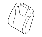 64130SC190 - Body: Seat Back Pad for Subaru Image