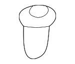 9018905097 - Body: Rail Cover Grommet for Toyota: 4Runner, Avalon, Sienna, Tundra Image