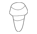 9046711111 - Body: Rear Sill Plate Retainer for Toyota: 4Runner, Sienna Image